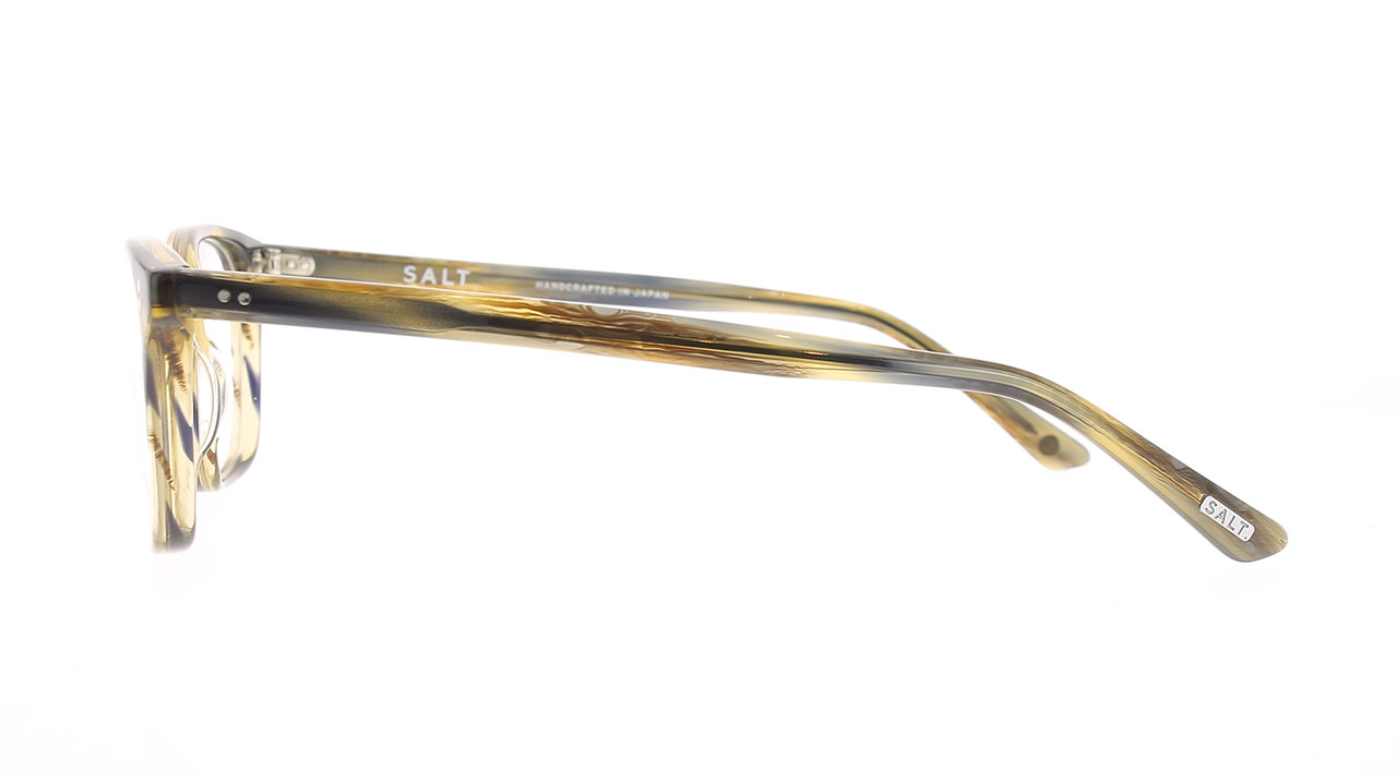 Paire de lunettes de vue Salt Fuller 50 couleur brun - Côté droit - Doyle