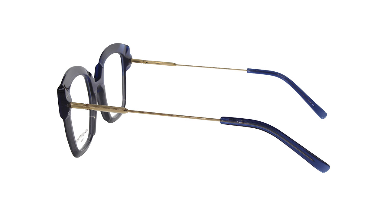 Paire de lunettes de vue Francois-pinton Aqua 5 couleur marine - Côté droit - Doyle