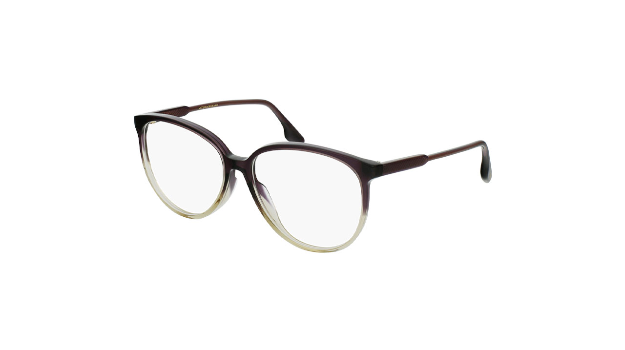 Paire de lunettes de vue Victoria-beckham Vb2619 couleur mauve - Côté à angle - Doyle