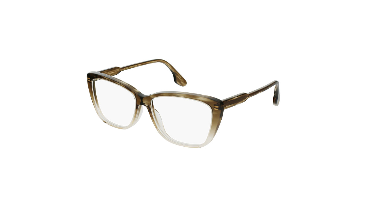 Paire de lunettes de vue Victoria-beckham Vb2623 couleur brun - Côté à angle - Doyle
