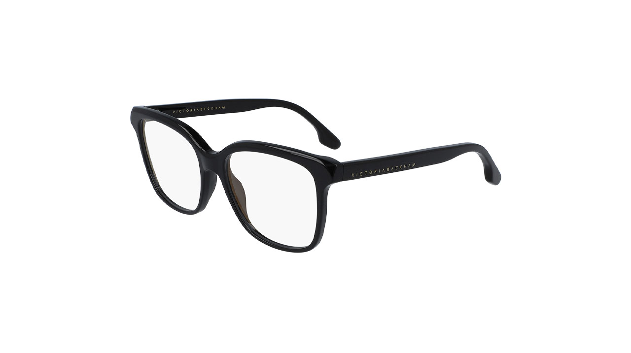 Paire de lunettes de vue Victoria-beckham Vb2608 couleur noir - Côté à angle - Doyle