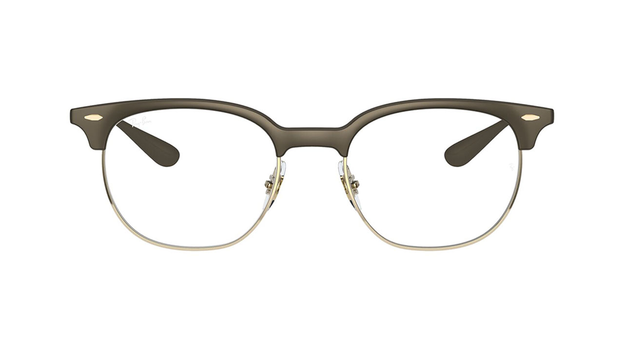 Paire de lunettes de vue Ray-ban Rx7186 couleur brun - Doyle