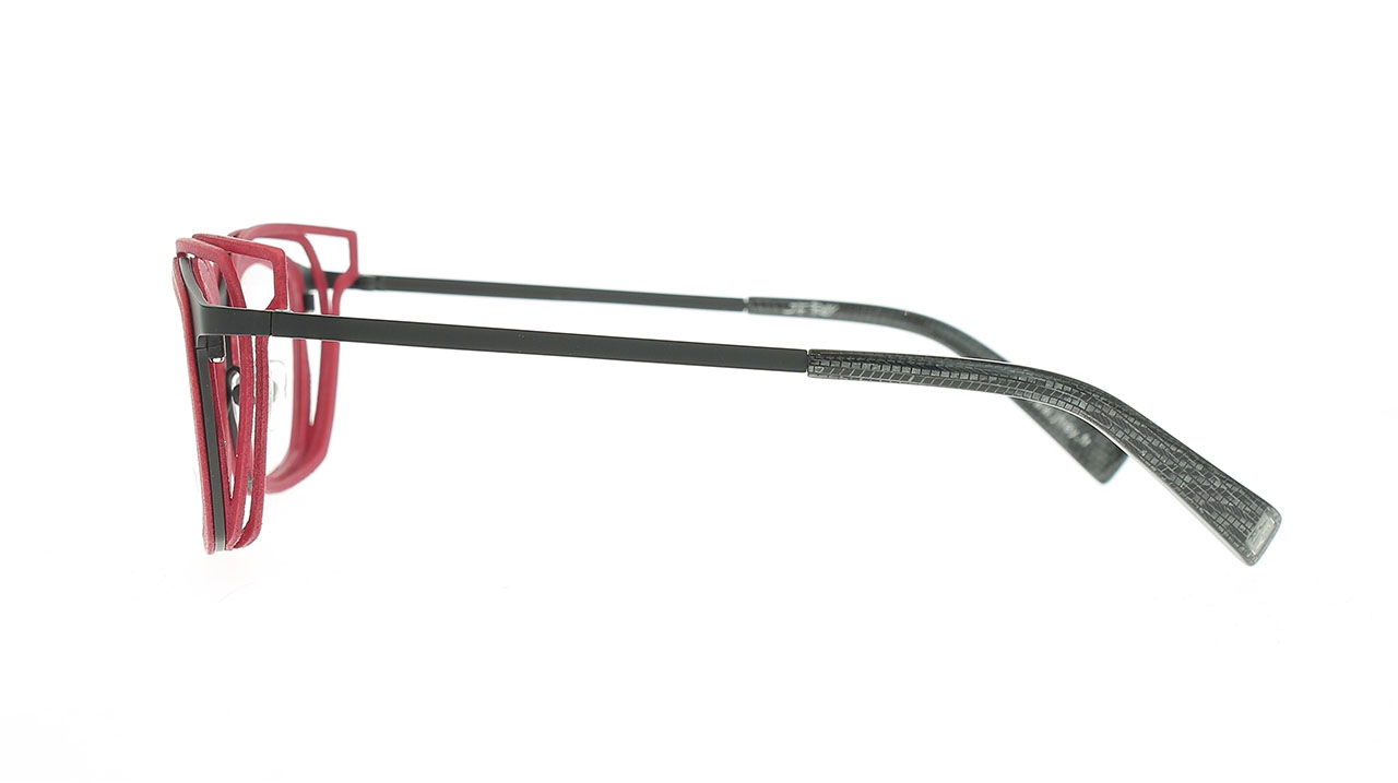 Paire de lunettes de vue Jf-rey Jf2946 couleur rouge - Côté droit - Doyle