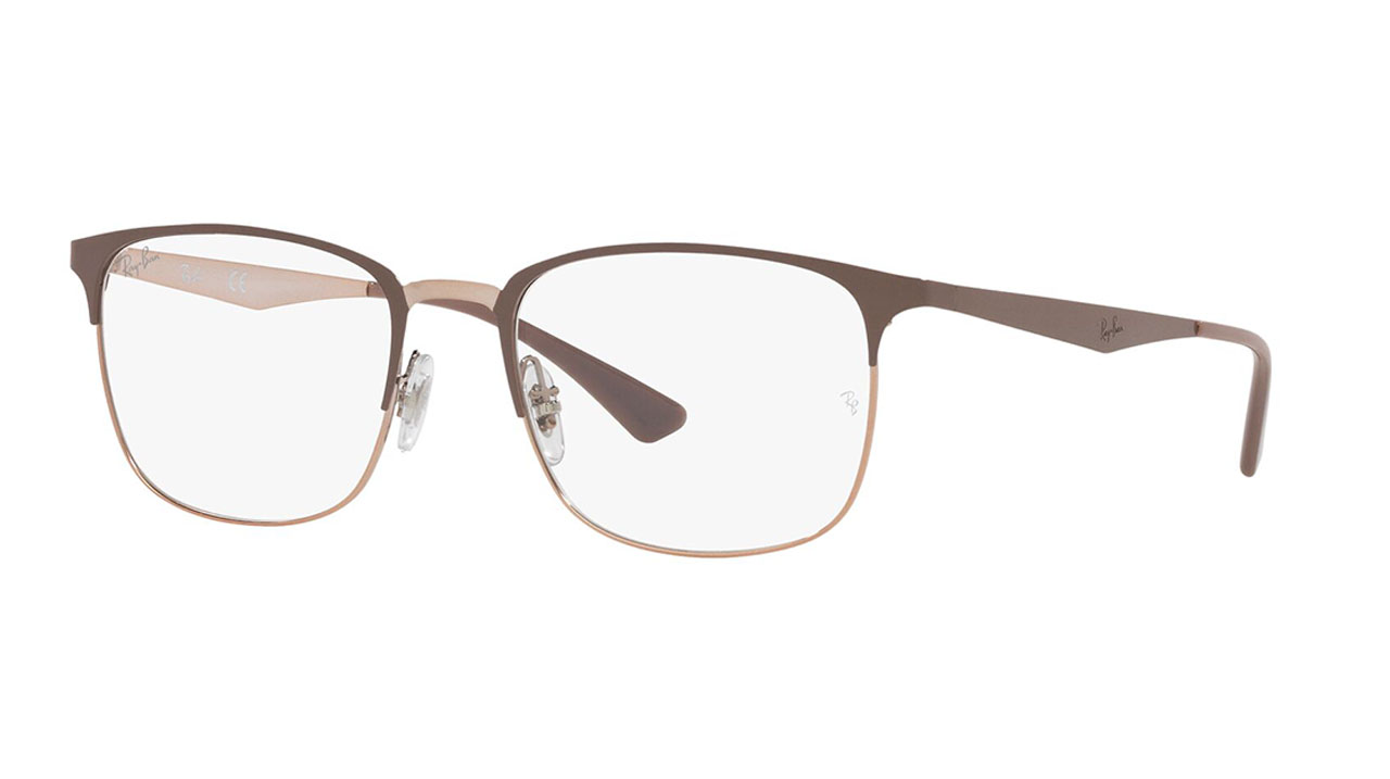 Glasses Ray-ban Rx6421, brown colour - Doyle