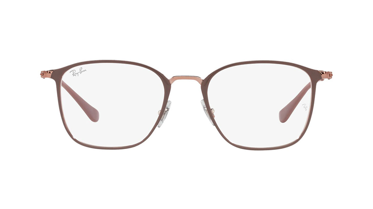 Glasses Ray-ban Rx6466, brown colour - Doyle