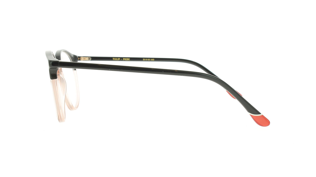 Paire de lunettes de vue Etnia-barcelona Tulip couleur rose - Côté droit - Doyle