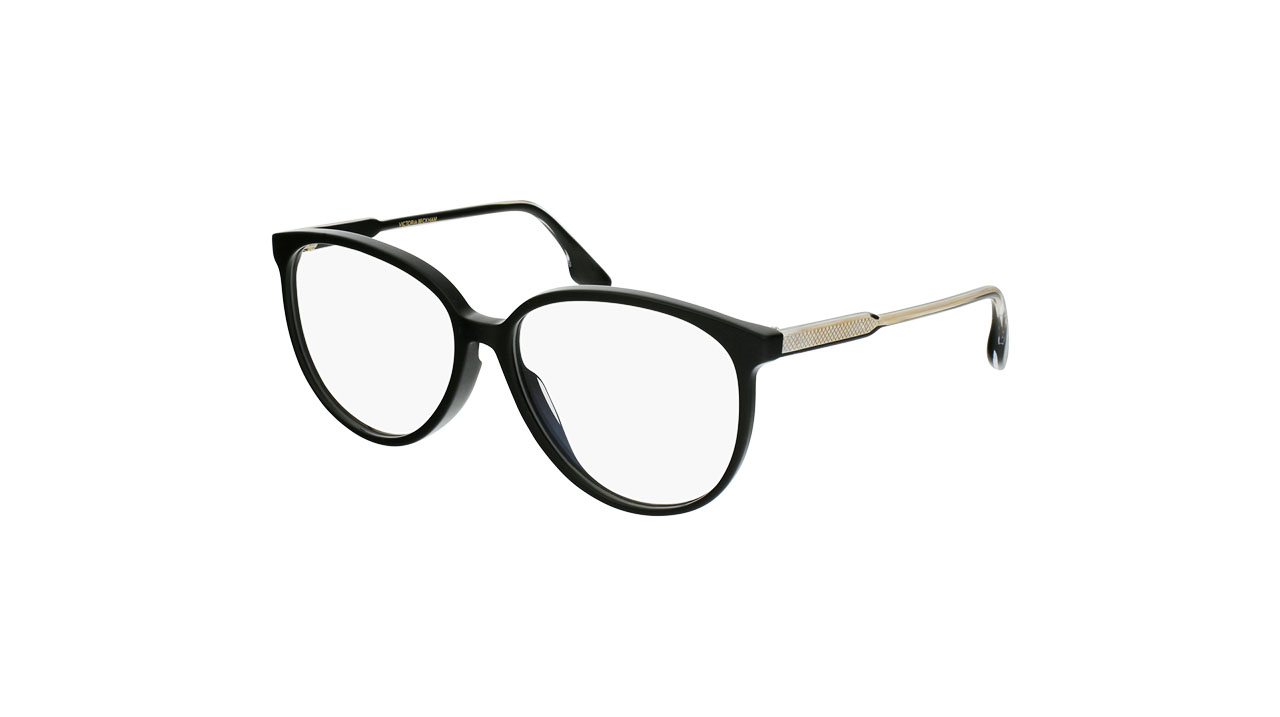Paire de lunettes de vue Victoria-beckham Vb2619 couleur noir - Côté à angle - Doyle
