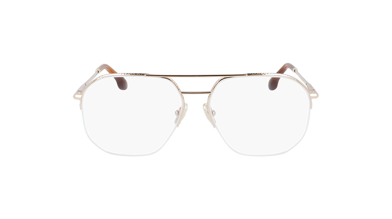 Paire de lunettes de vue Victoria-beckham Vb2120 couleur or rose - Doyle