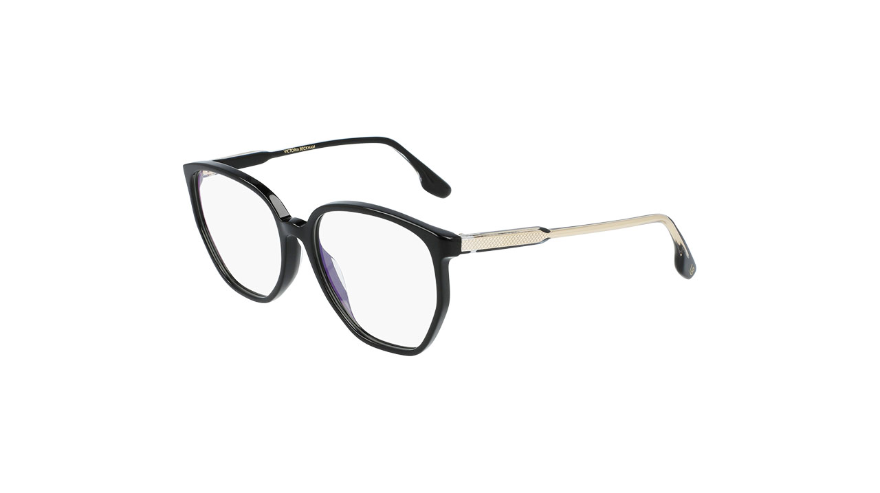 Paire de lunettes de vue Victoria-beckham Vb2613 couleur noir - Côté à angle - Doyle