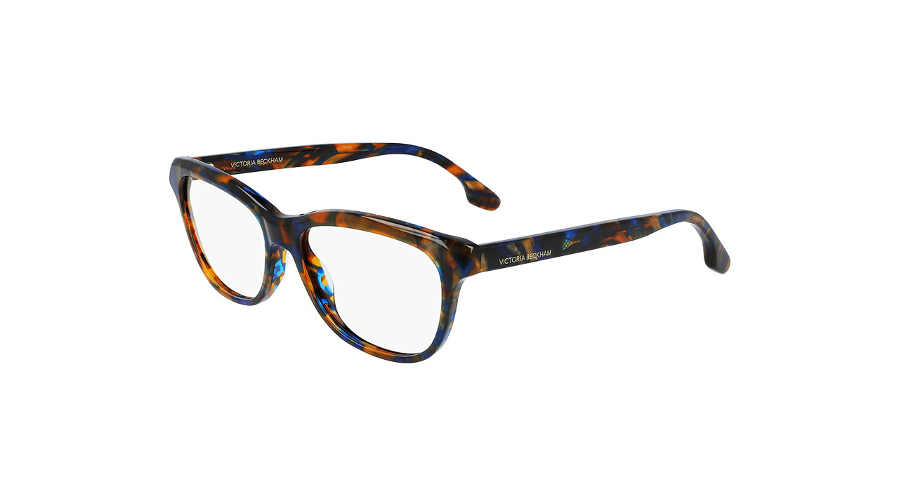 Paire de lunettes de vue Victoria-beckham Vb2607 couleur brun - Côté à angle - Doyle