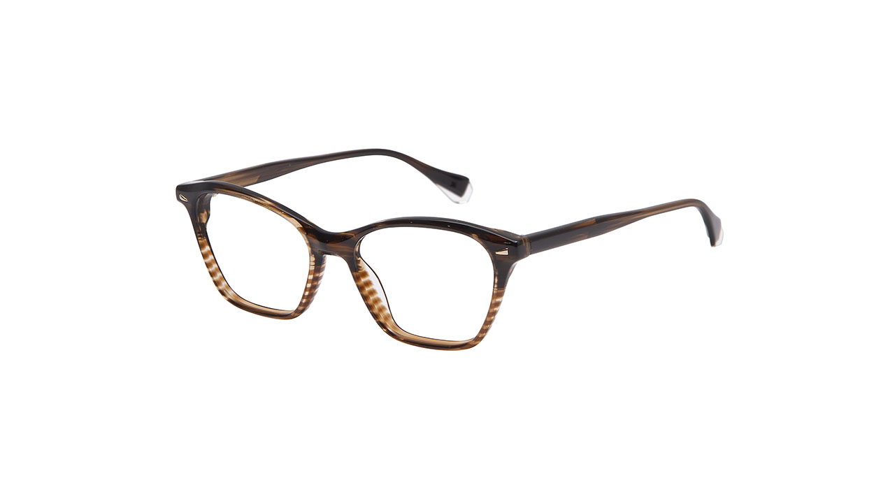 Paire de lunettes de vue Gigi-studios Nadja couleur brun - Doyle