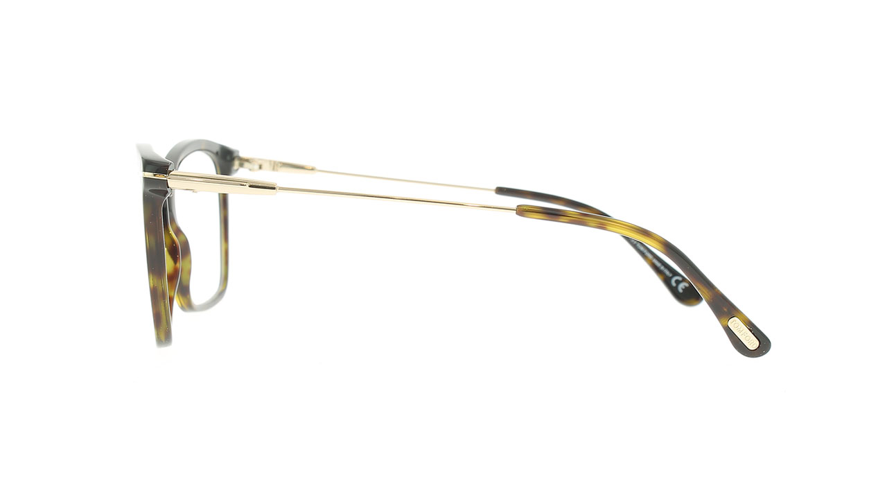 Paire de lunettes de vue Tom-ford Tf5687-b couleur brun - Côté droit - Doyle