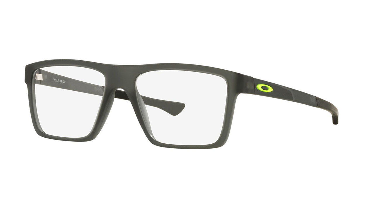 Paire de lunettes de vue Oakley Volt drop ox8167-0254 couleur noir - Côté à angle - Doyle