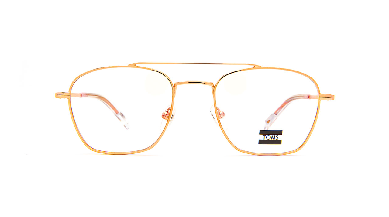 Glasses Toms Sutton, rose gold colour - Doyle