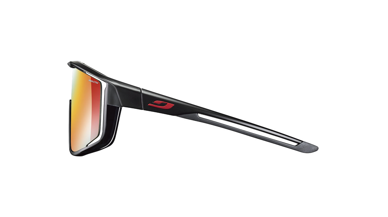Paire de lunettes de soleil Julbo Js531 fury couleur noir - Côté droit - Doyle