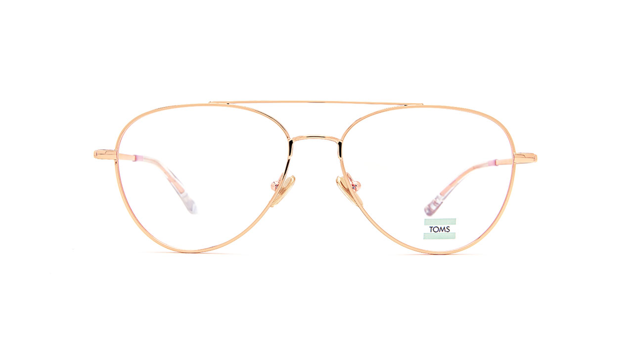 Glasses Toms Winslow, rose gold colour - Doyle