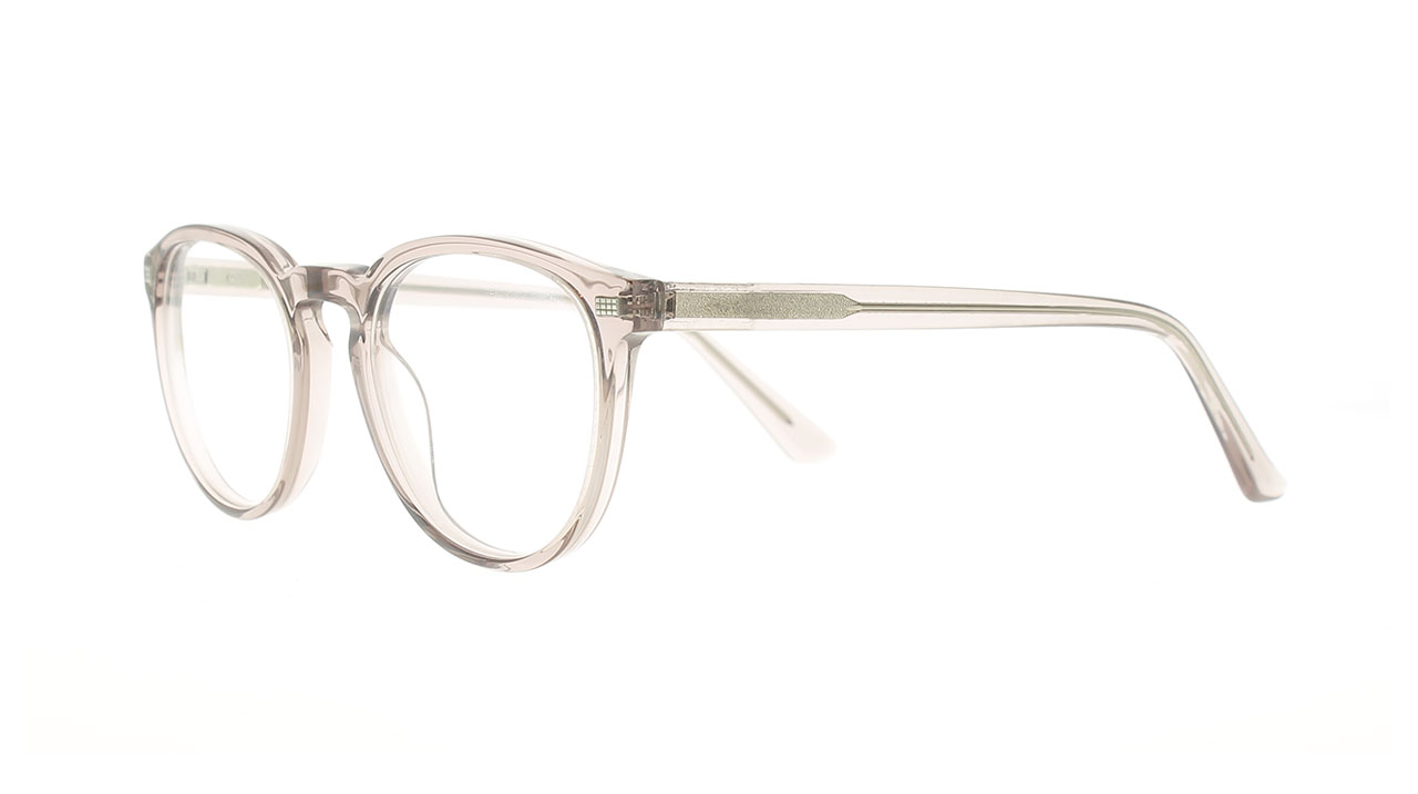 Paire de lunettes de vue Chouchous 1344 couleur cristal - Côté à angle - Doyle