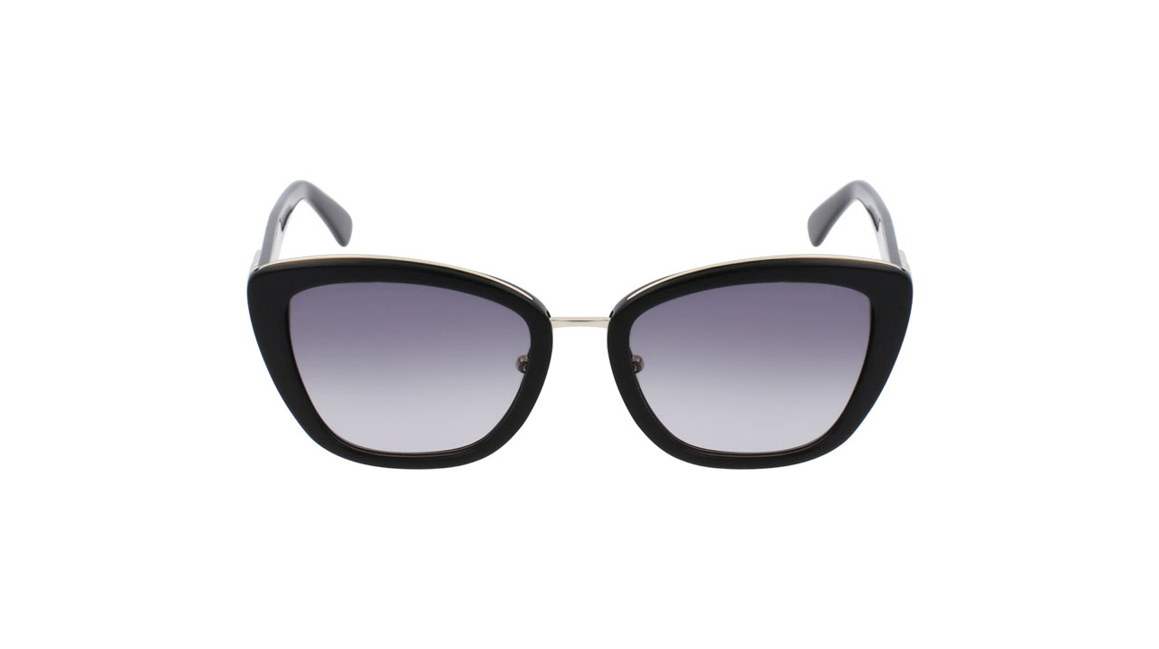 Paire de lunettes de soleil Longchamp Lo687s couleur noir - Doyle