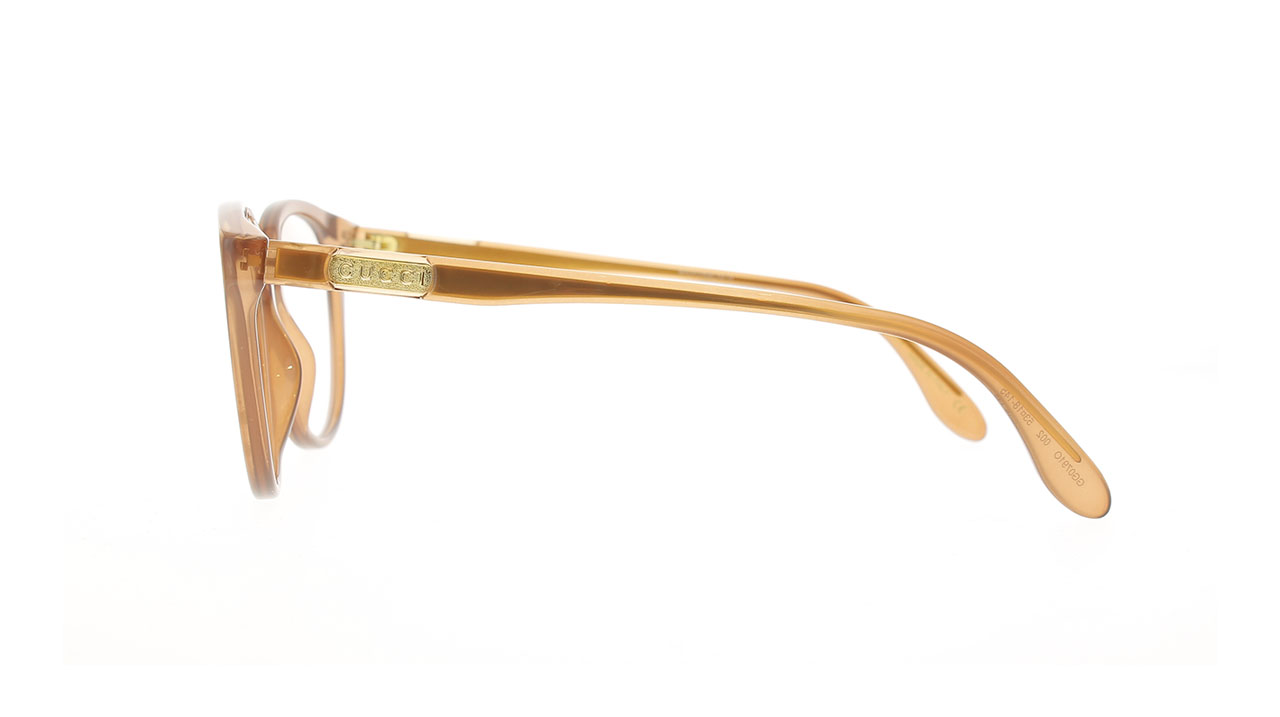 Paire de lunettes de vue Gucci Gg0791o couleur sable - Côté droit - Doyle