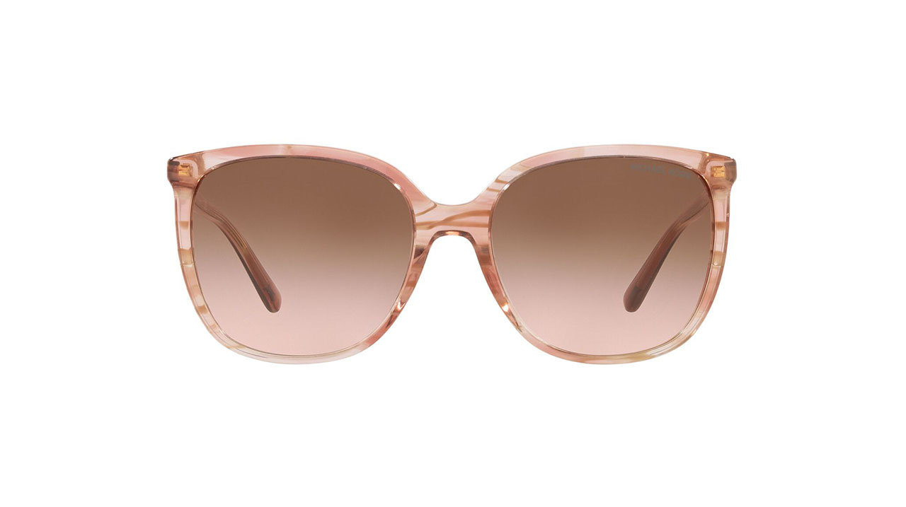 Paire de lunettes de soleil Michael-kors Mk2137u /s couleur pêche cristal - Doyle