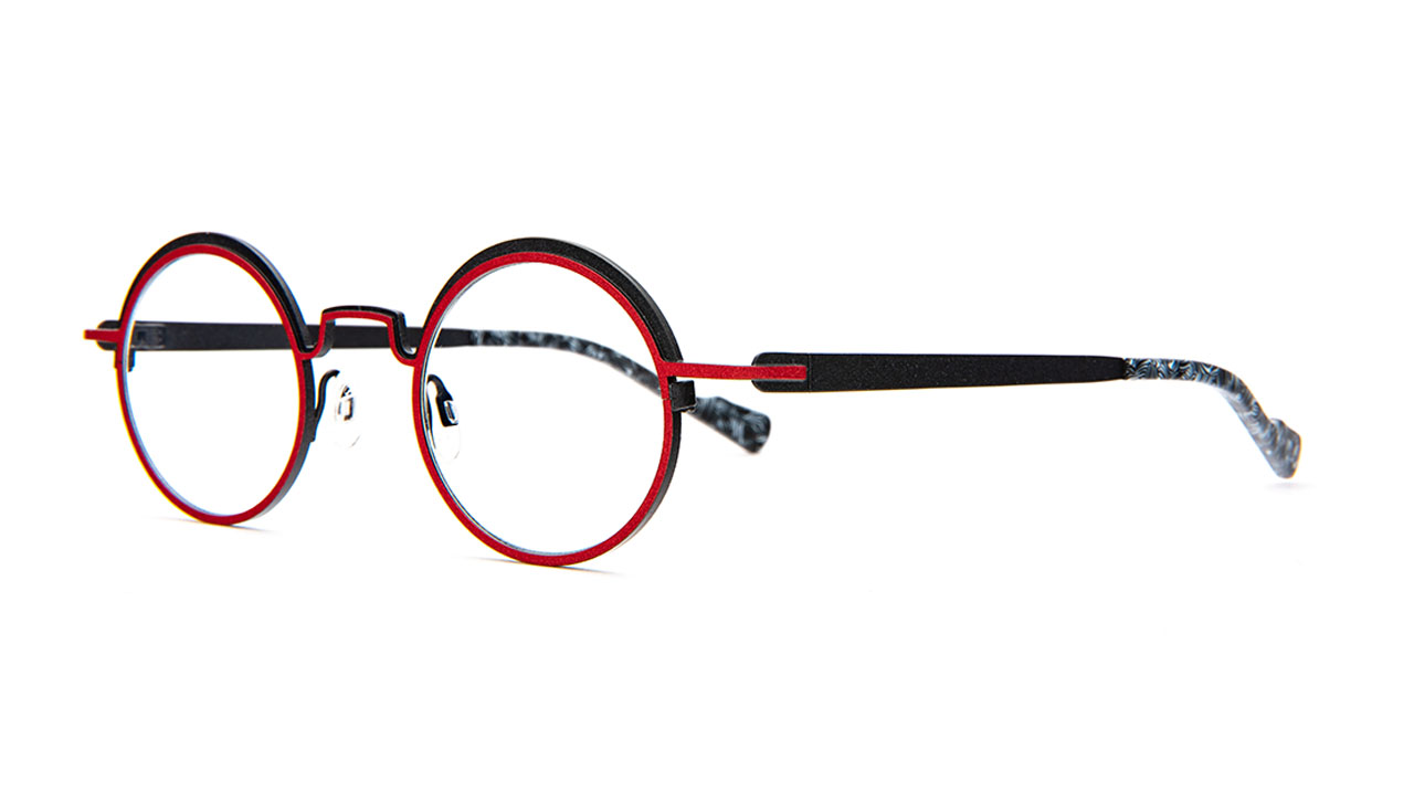 Paire de lunettes de vue Matttew-eyewear Orsay couleur rouge - Côté à angle - Doyle