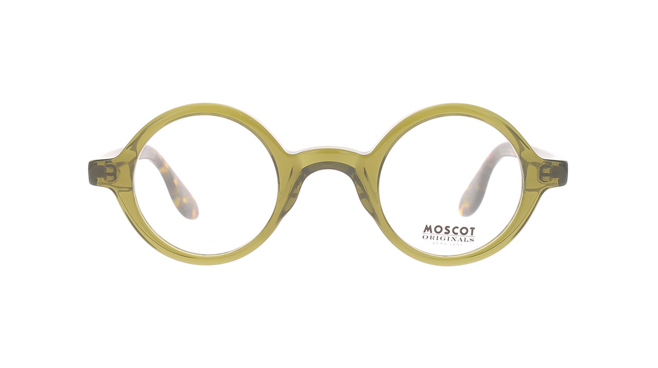 Paire de lunettes de vue Moscot Zolman couleur vert - Doyle