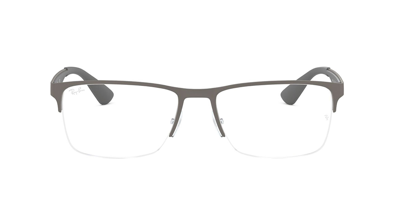 Paire de lunettes de vue Ray-ban Rx6335 couleur bronze - Doyle