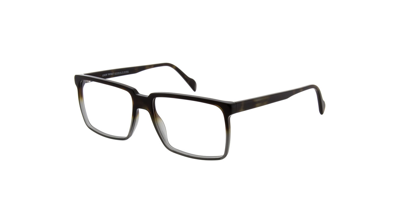 Paire de lunettes de vue Andy-wolf 4592 couleur noir - Côté à angle - Doyle