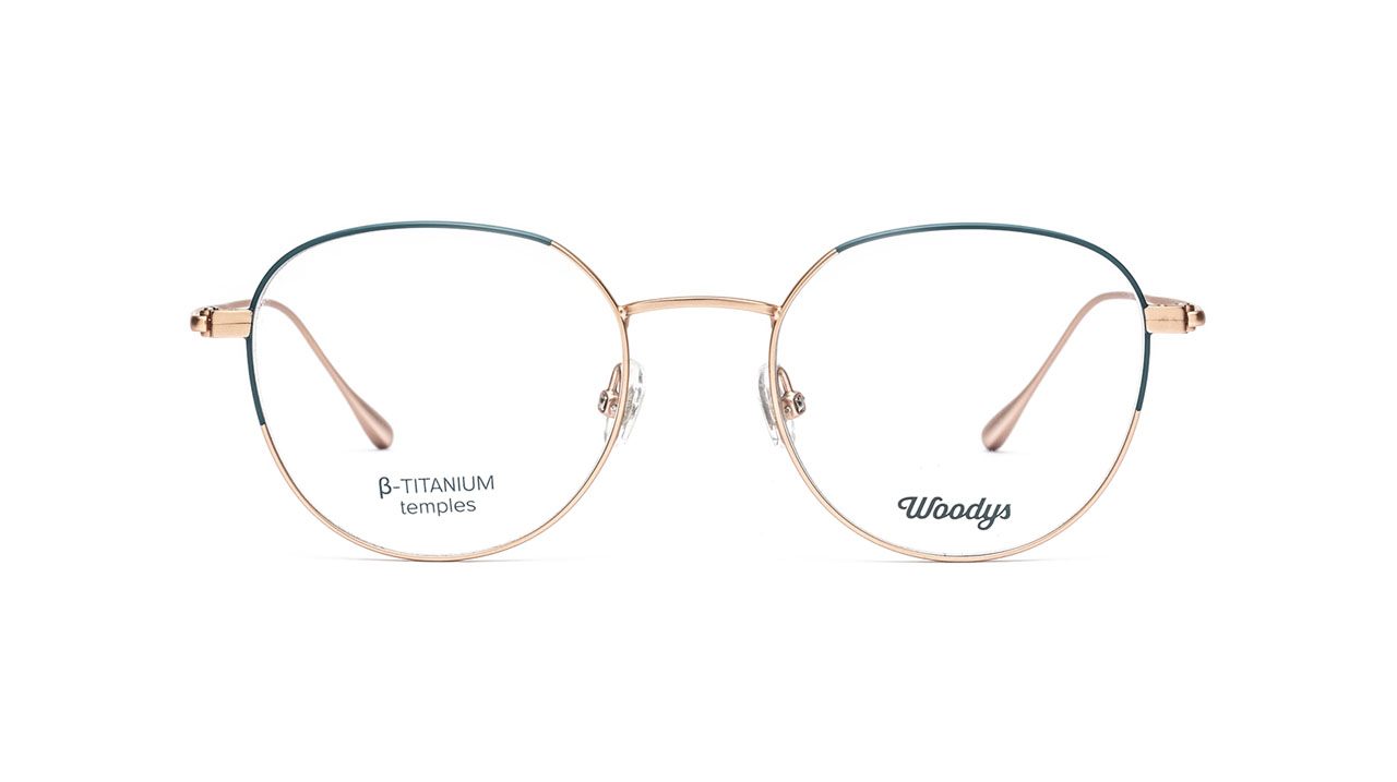 Glasses Woodys Bilbi, green colour - Doyle