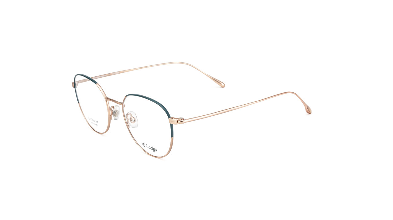 Glasses Woodys Bilbi, green colour - Doyle