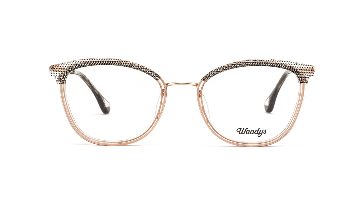 Paire de lunettes de vue Woodys Pitaya couleur sable - Doyle