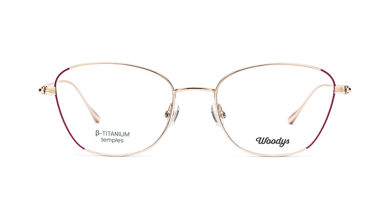 Glasses Woodys Korat, red colour - Doyle