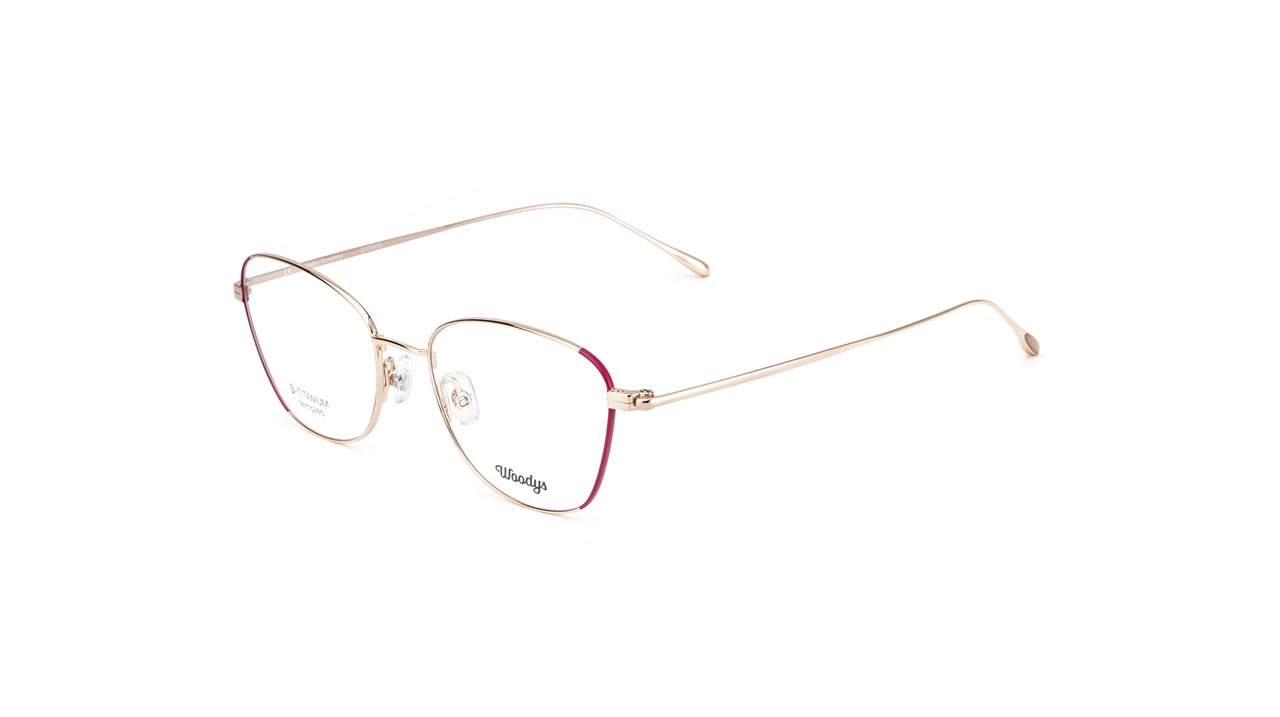 Glasses Woodys Korat, red colour - Doyle