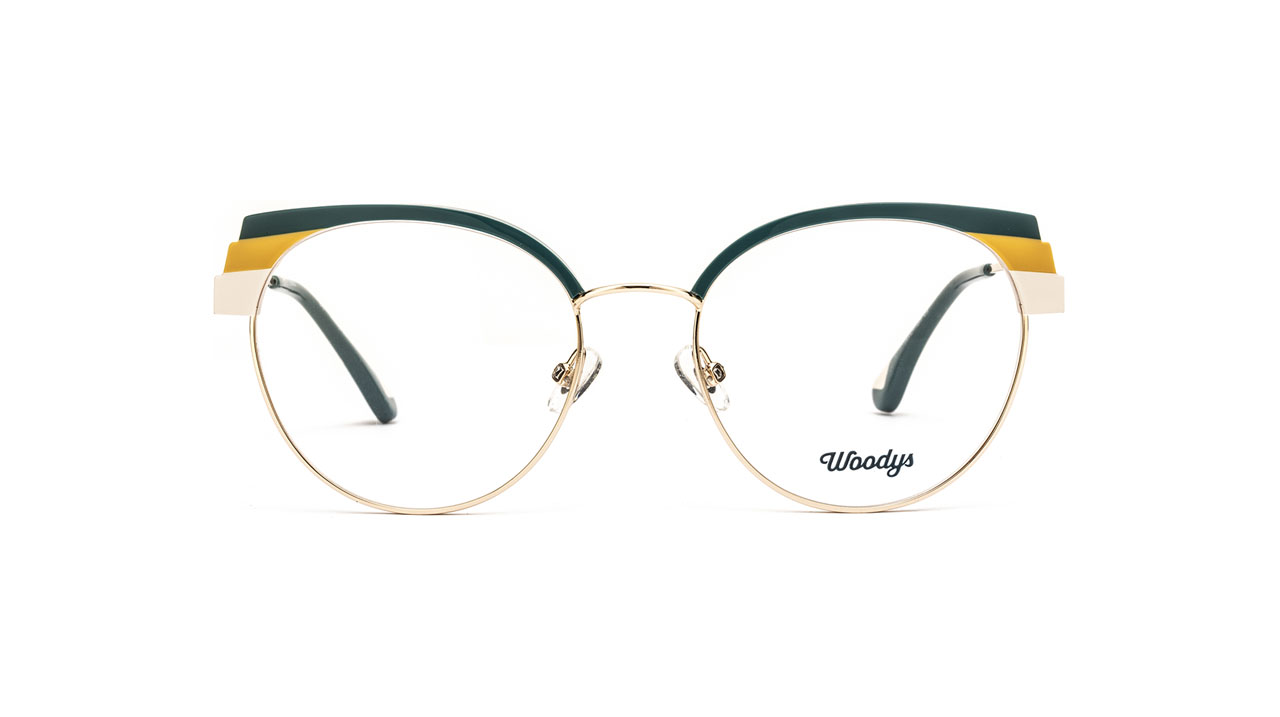 Paire de lunettes de vue Woodys Jellyfish couleur turquoise - Doyle