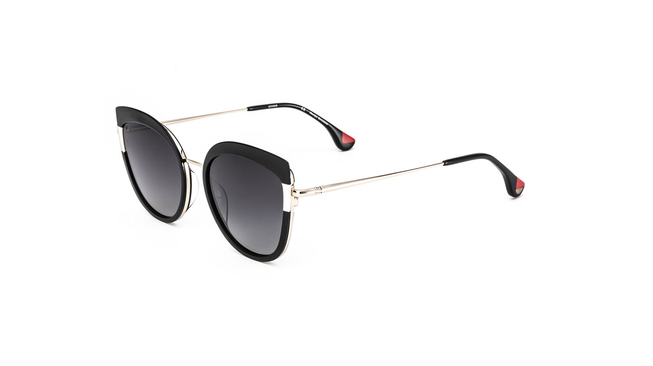 Paire de lunettes de soleil Woodys Gabrielle /s couleur noir - Côté à angle - Doyle