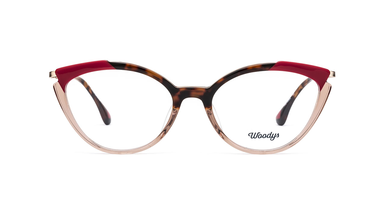Glasses Woodys Paprika, red colour - Doyle