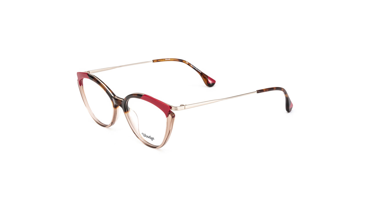 Glasses Woodys Paprika, red colour - Doyle