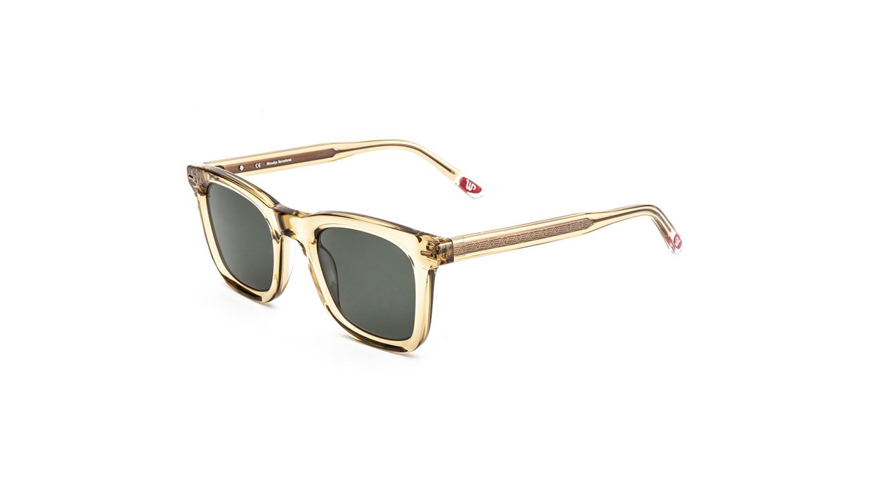 Paire de lunettes de soleil Woodys Gambino /s couleur sable - Côté à angle - Doyle