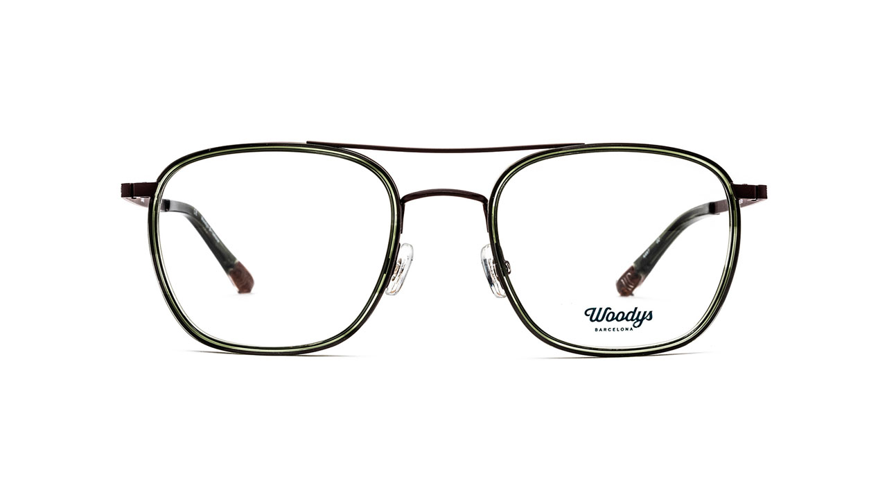 Paire de lunettes de vue Woodys Kant couleur brun - Doyle
