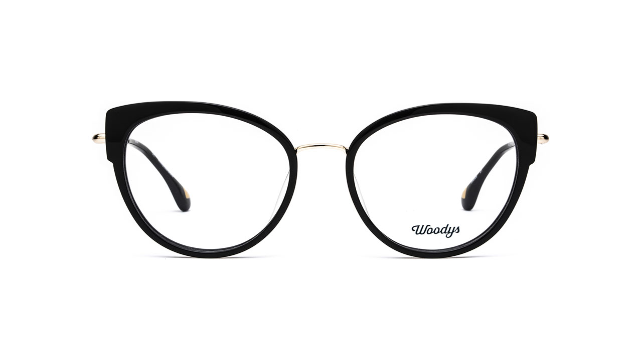 Paire de lunettes de vue Woodys Swan couleur noir - Doyle