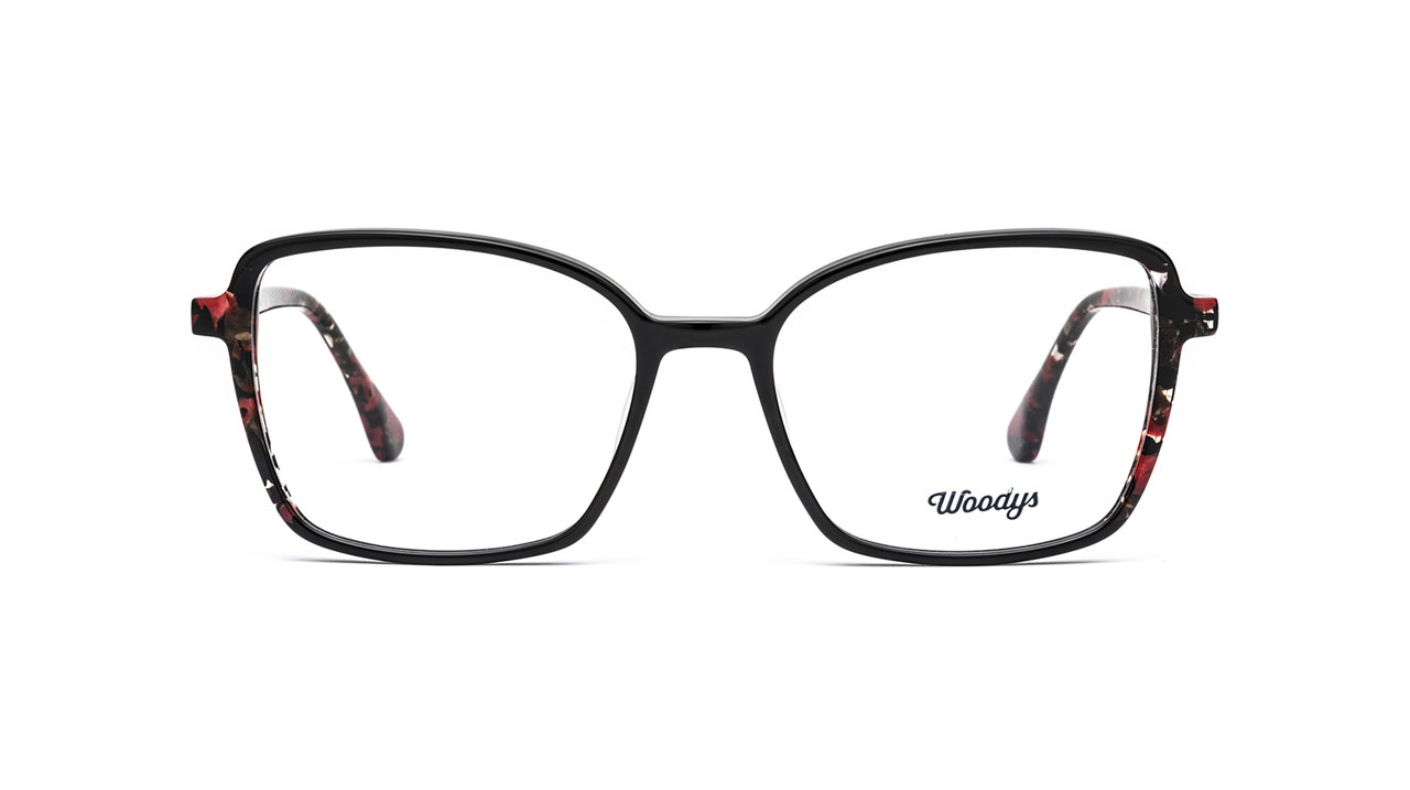 Glasses Woodys Carrot, black colour - Doyle