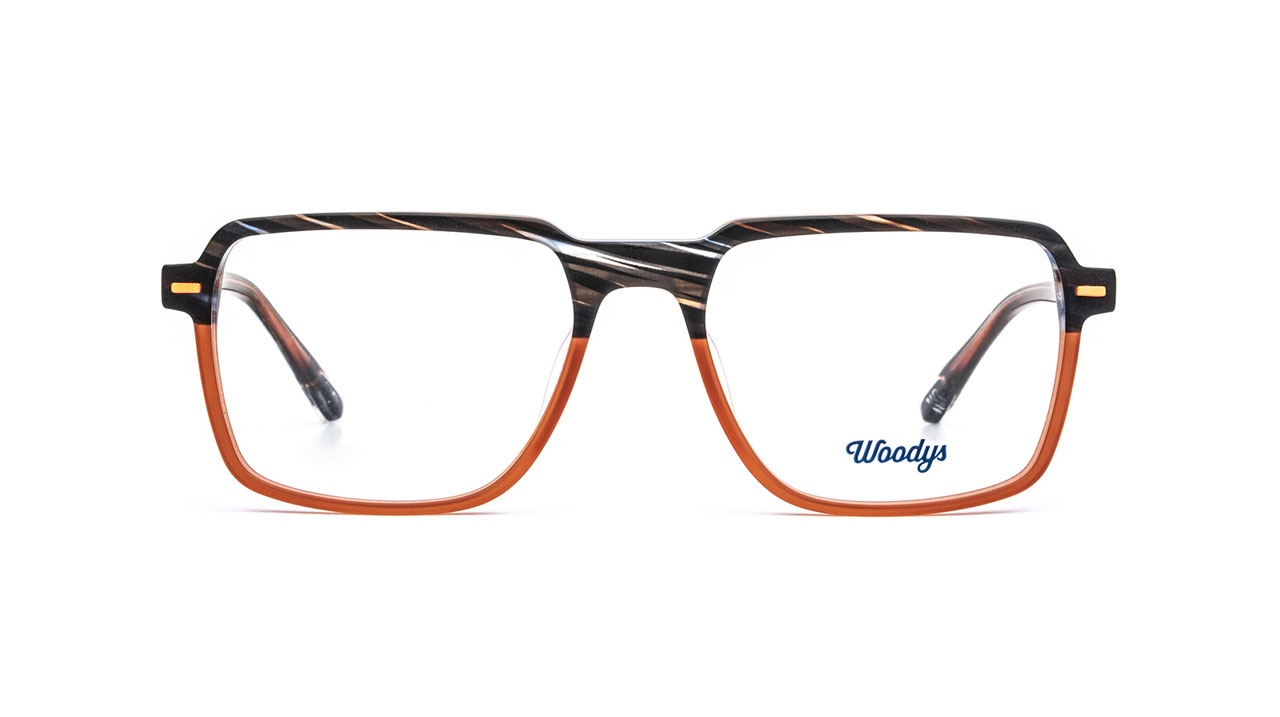 Paire de lunettes de vue Woodys Hobbes couleur orange - Doyle