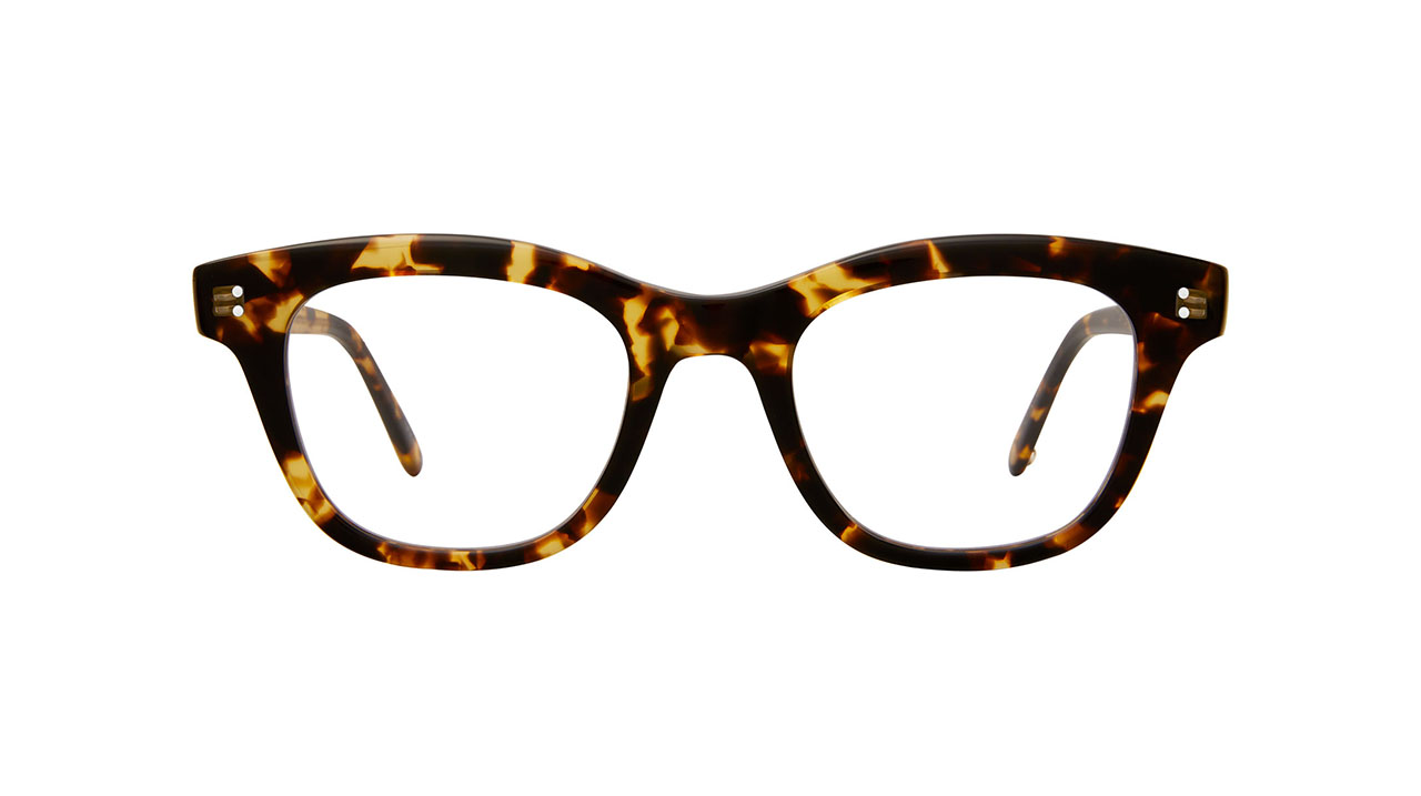 Paire de lunettes de vue Garrett-leight Glyndon couleur brun - Doyle
