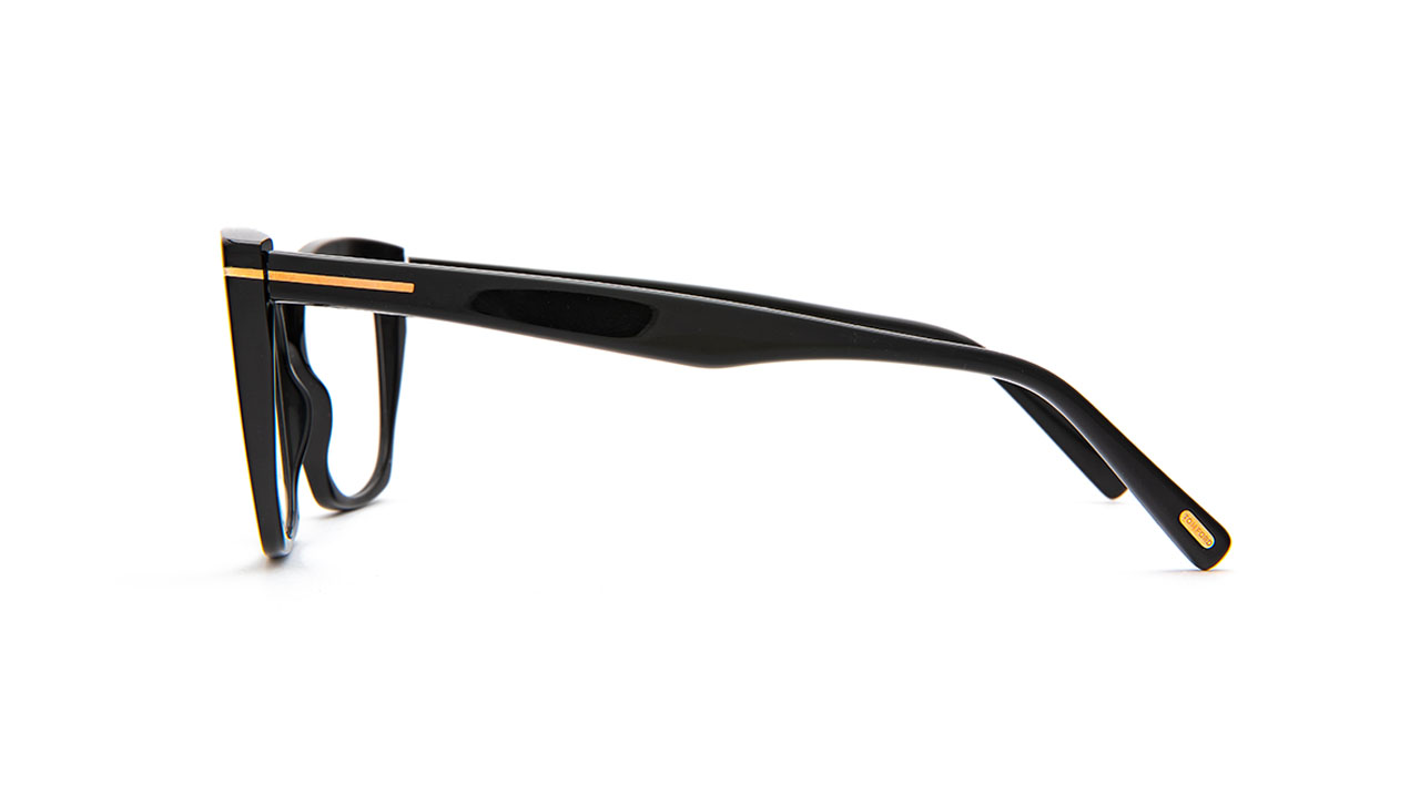Paire de lunettes de vue Tom-ford Tf5709-b couleur noir - Côté droit - Doyle