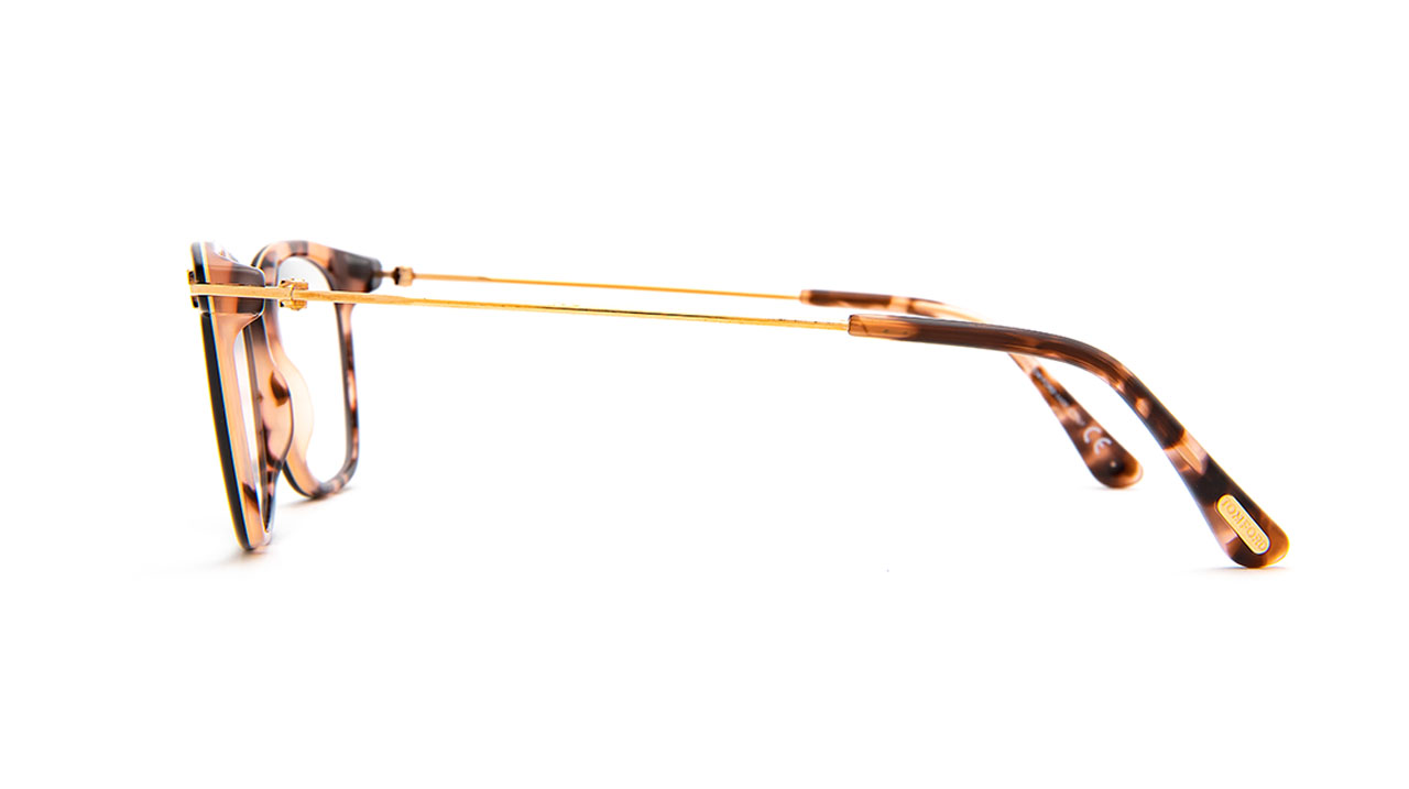 Paire de lunettes de vue Tom-ford Tf5712-b couleur noir - Côté droit - Doyle