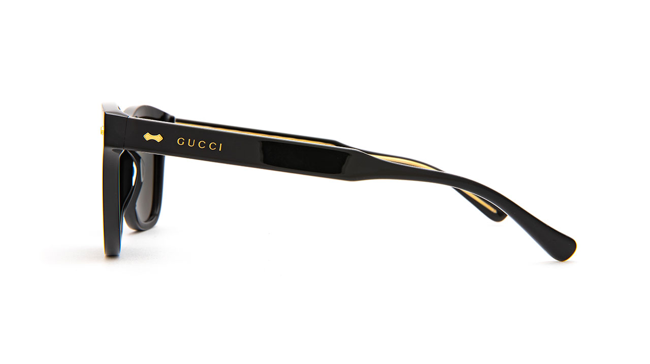 Paire de lunettes de soleil Gucci Gg0910s couleur noir - Côté droit - Doyle
