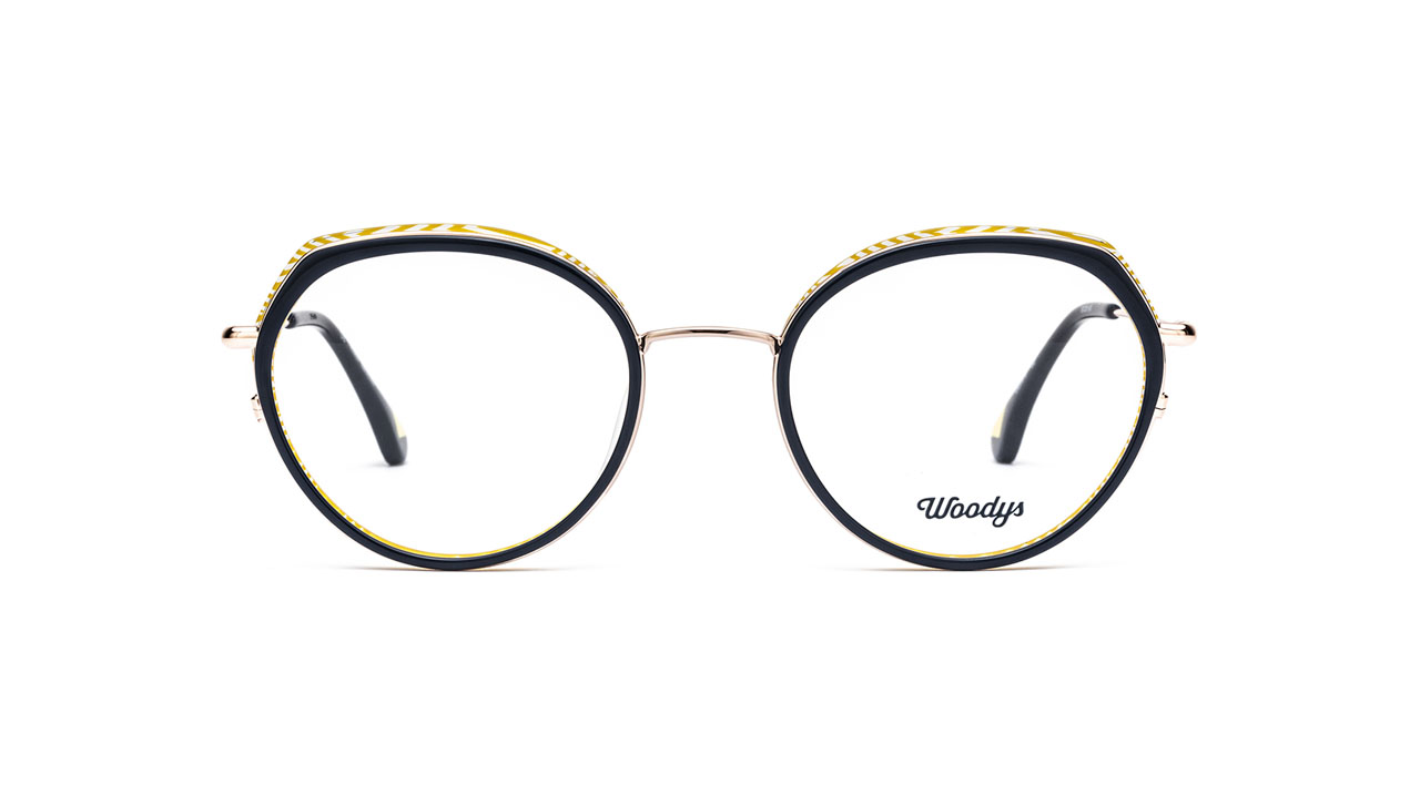 Paire de lunettes de vue Woodys Guppy couleur jaune - Doyle