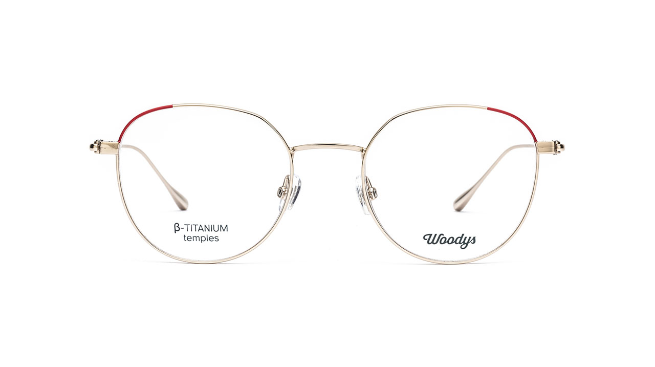 Glasses Woodys Bilbi, red colour - Doyle