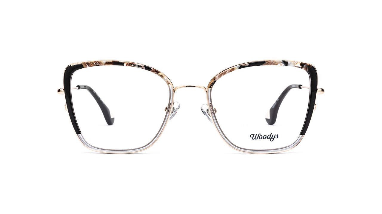 Glasses Woodys Makaw, black colour - Doyle