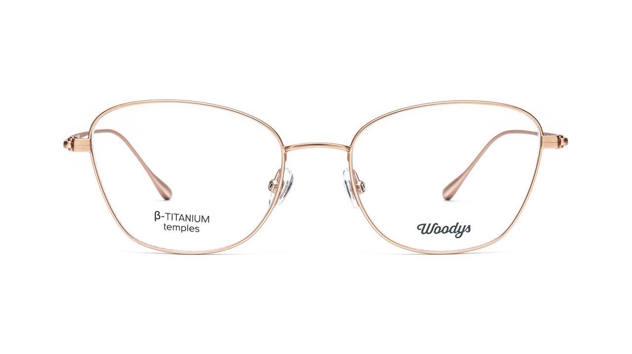 Paire de lunettes de vue Woodys Korat couleur or - Doyle